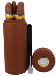 棕色旅行雪茄盒